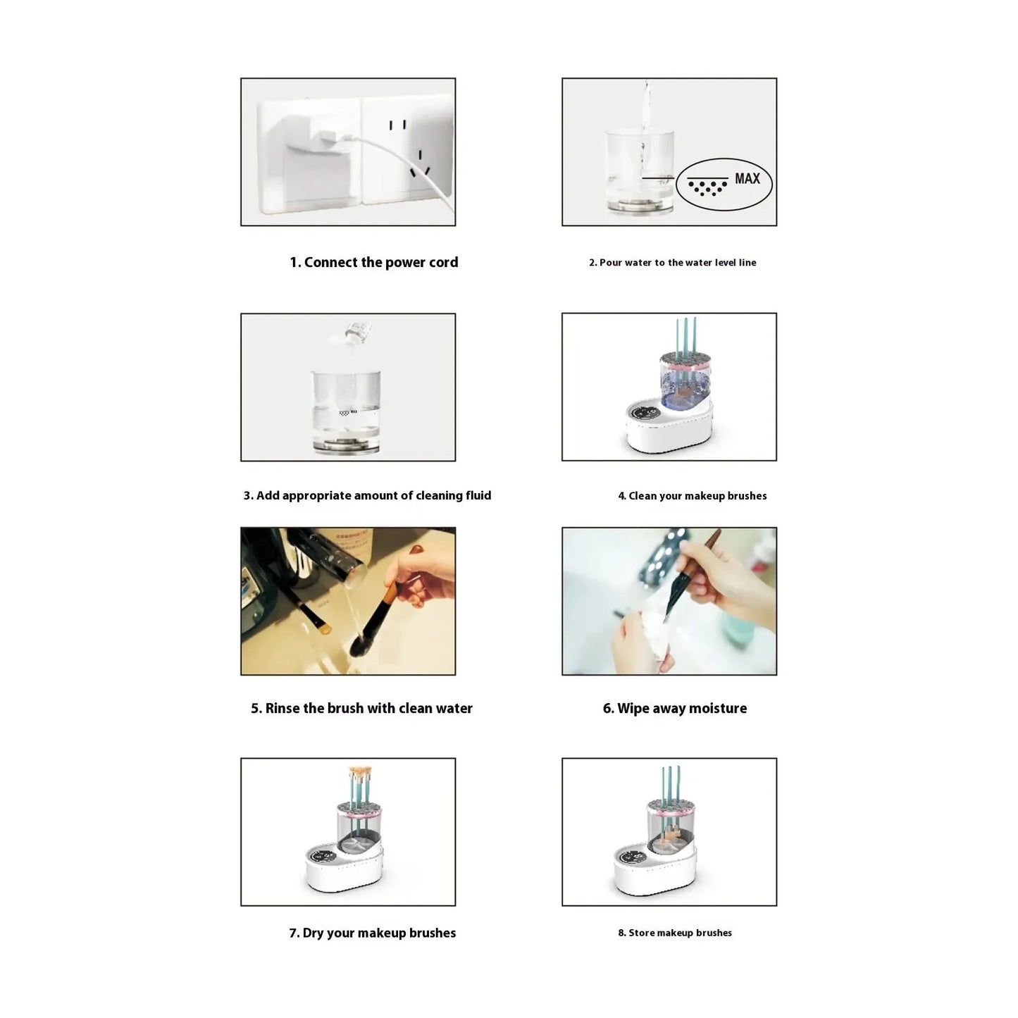 Electric Makeup Brush Cleaner & Dryer