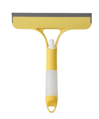 Window Cleaning Scraper (3-In-1 With Spray)