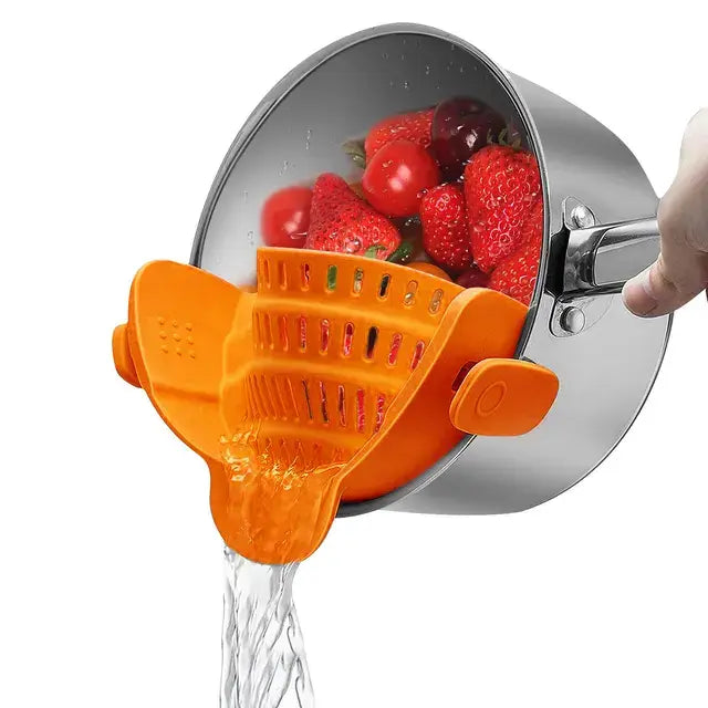 Clip On Silicone Drainer