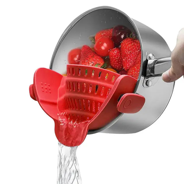 Clip On Silicone Drainer