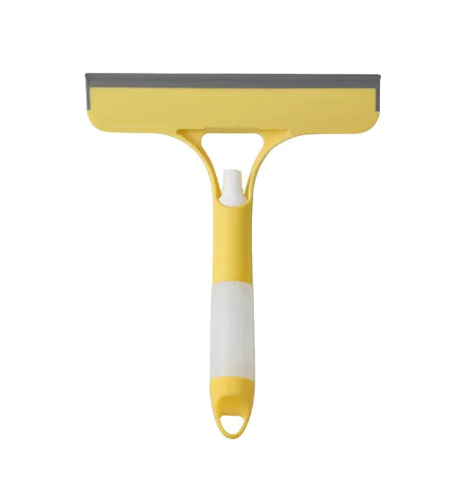 Window Cleaning Scraper (3-In-1 With Spray)