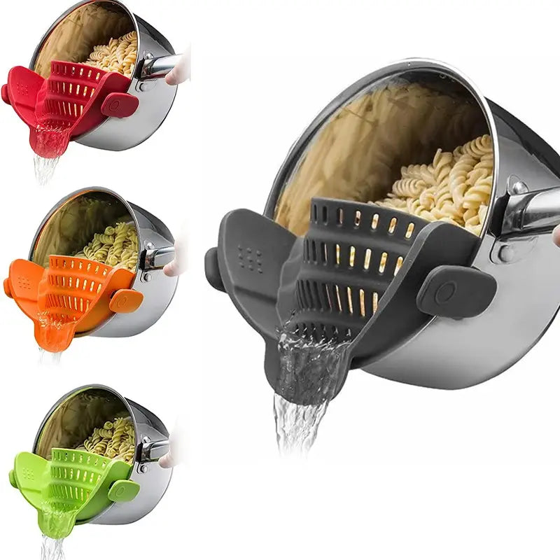 Clip On Silicone Drainer