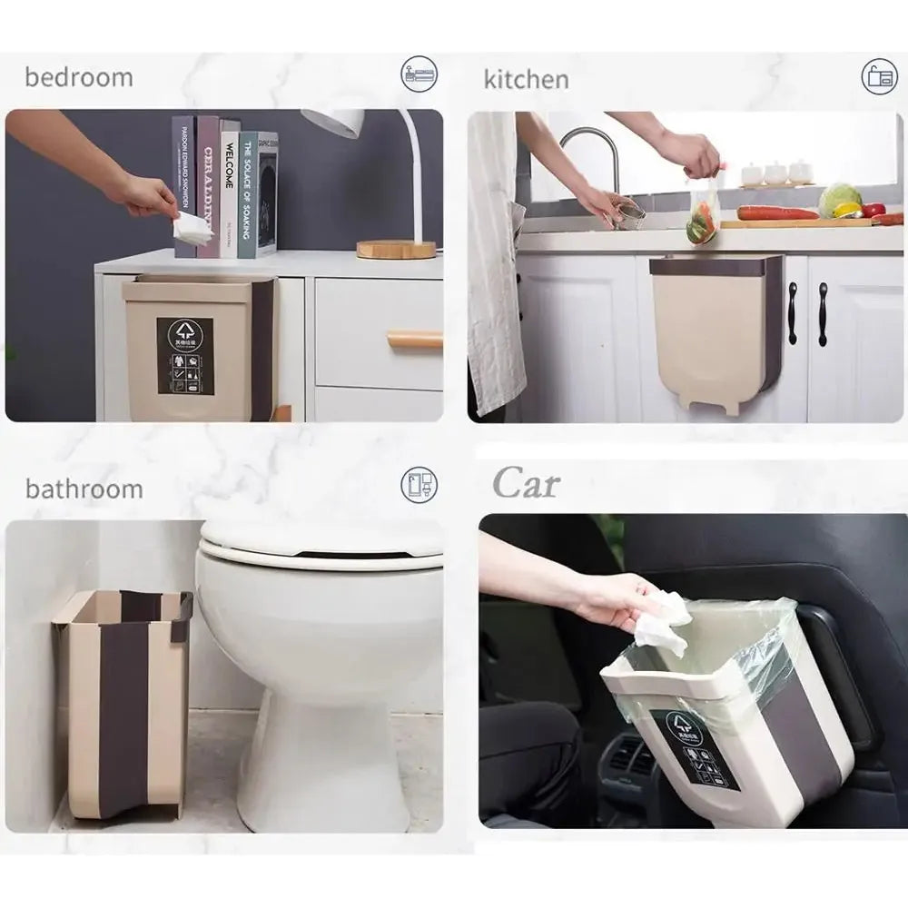 Door Hanging Trash Bin