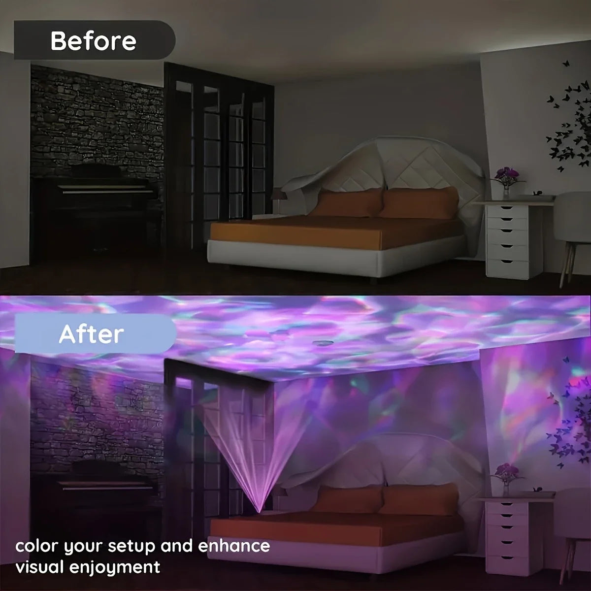 3D Water Projector (2-In-1)