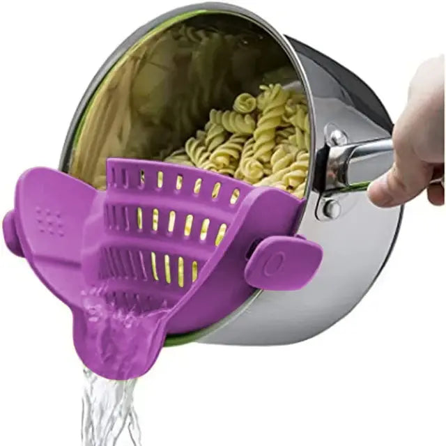 Clip On Silicone Drainer