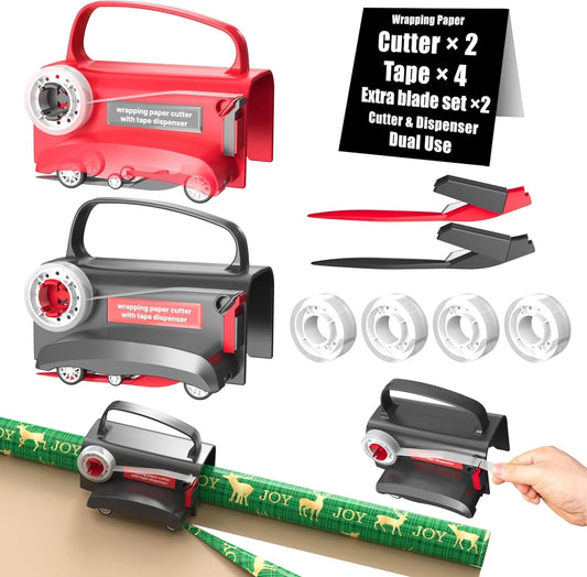 The Wheel Wrapping Paper Cutter (2-Pack)