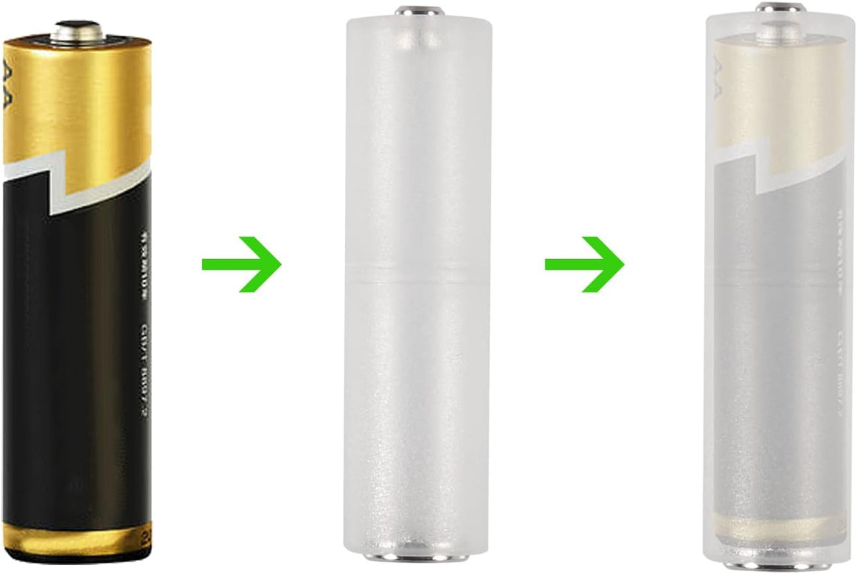 AAA To AA Adapter Converter (30 Pcs) 