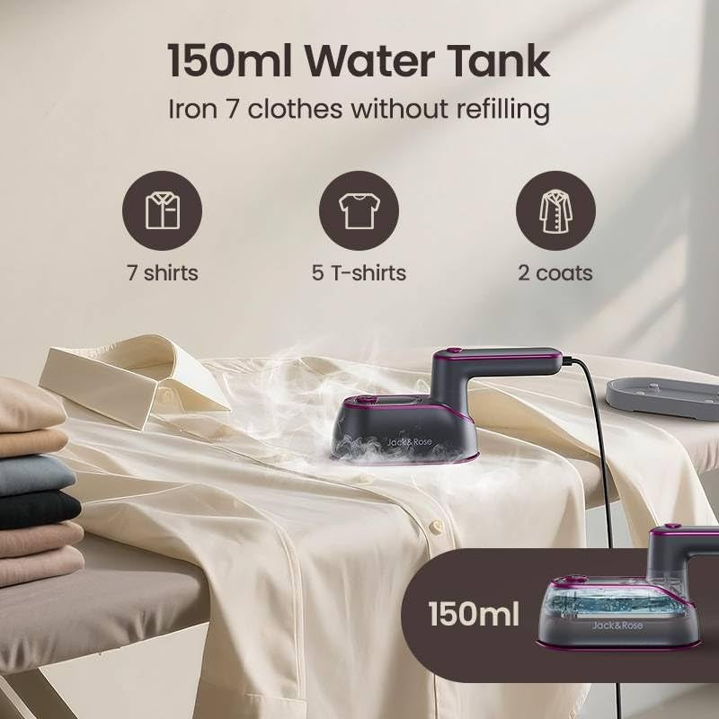 Jack ＆ Rose Travel Steamer Iron 