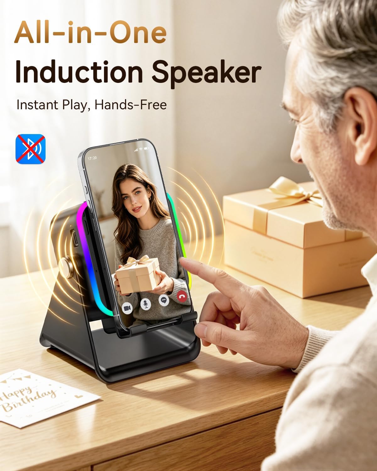Wireless Induction Speaker