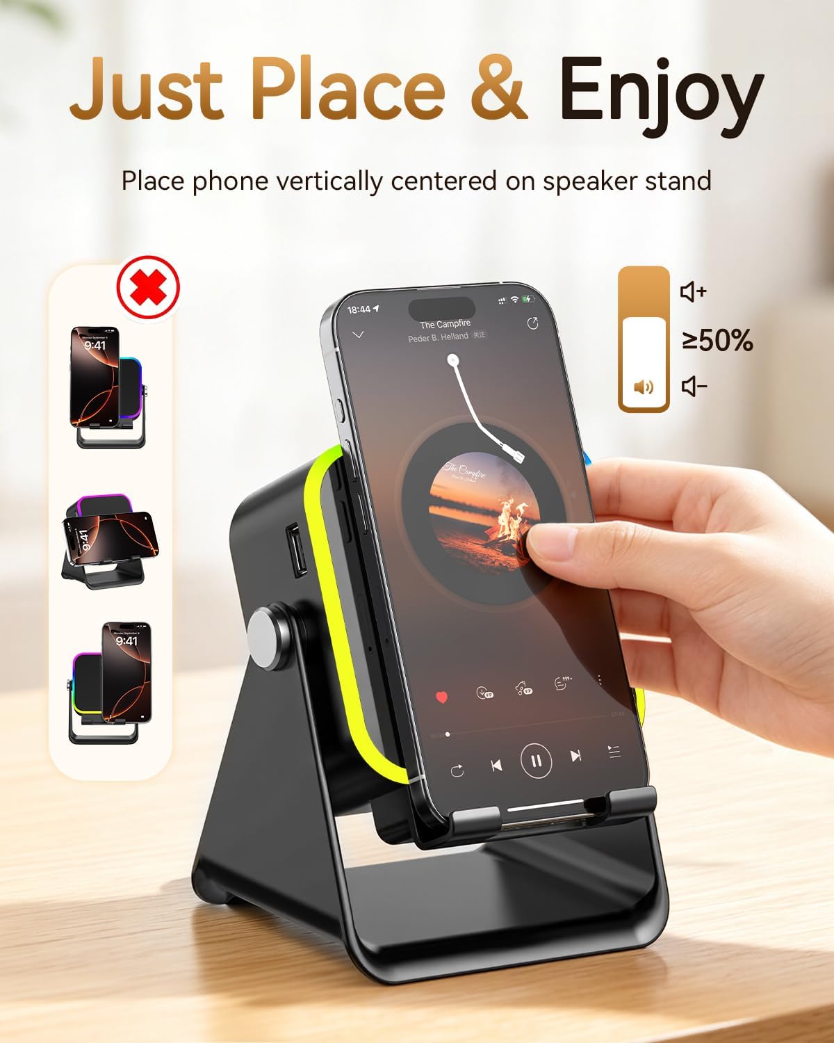 Wireless Induction Speaker