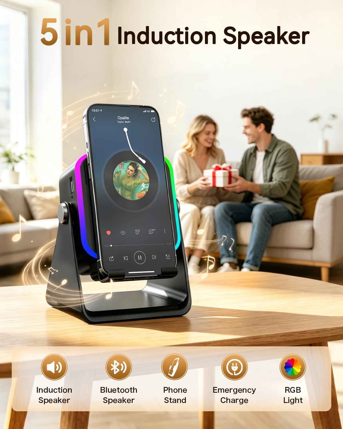 Wireless Induction Speaker