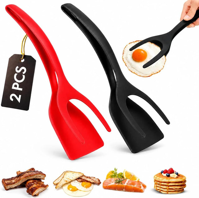 The Grip Spatula Tong (2-In-1)(2-Pack)