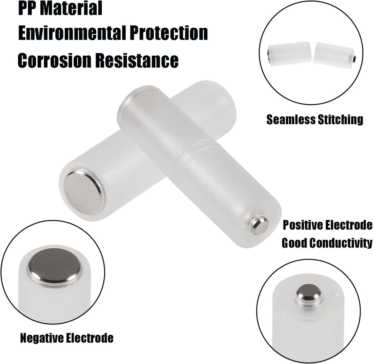 AAA To AA Adapter Converter (30 Pcs) 