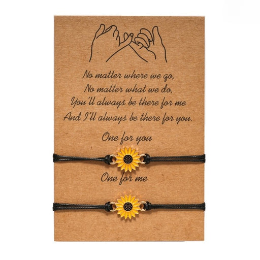 Sunflower Charm Bracelet