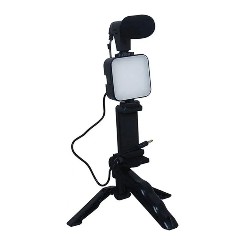 Vlogging Kit Phone Tripod (3 In 1)