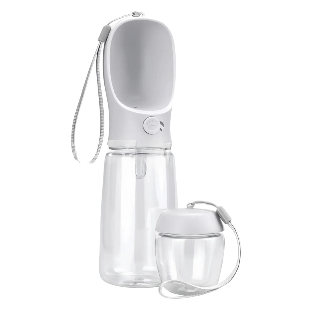 2-In-1 Portable Dog Water Bottle & Food Storage Container
