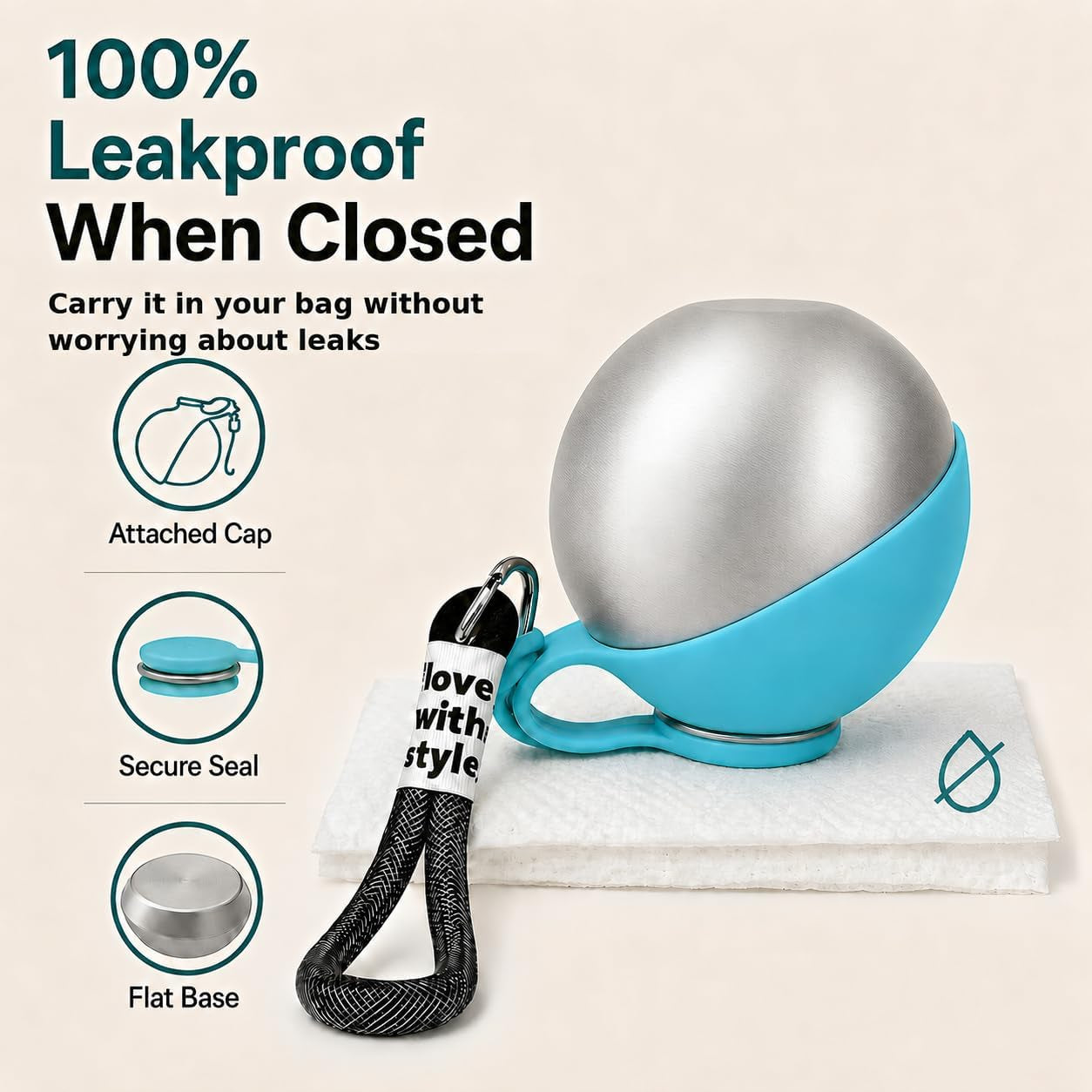 Portable Dog Water Bottle & Bowl (2-In-1)