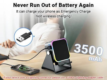 Wireless Induction Bluetooth Speaker (5-In-1 )