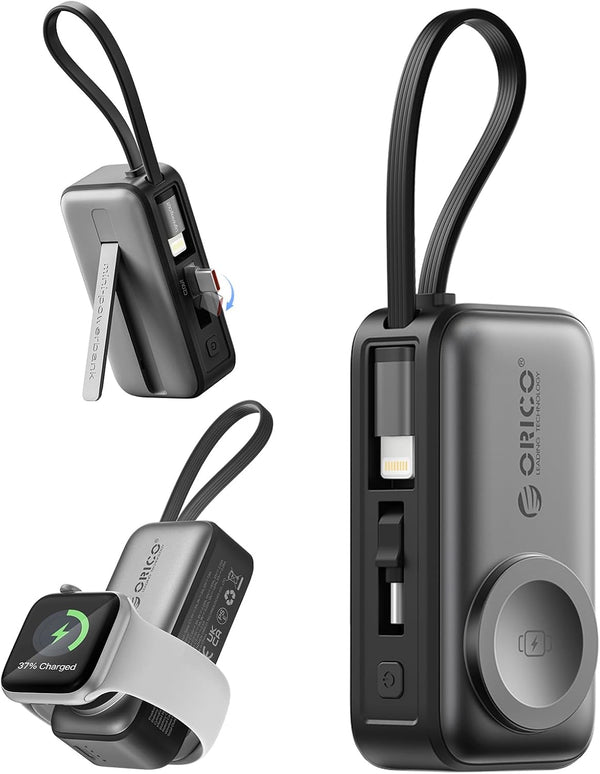 The Portable Charger With Lightning Cable (4-In-1)