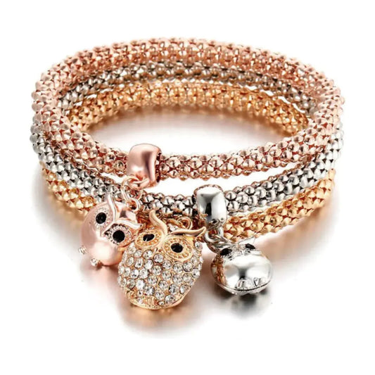 Bracelet Owl Set