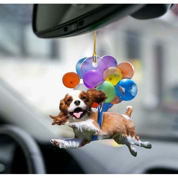 Dog Car Ornament