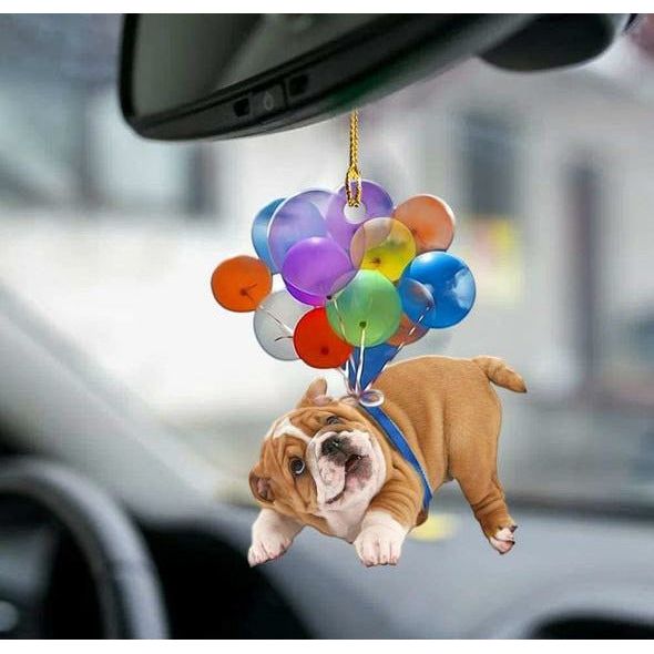 Dog Car Ornament