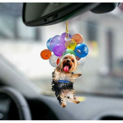 Dog Car Ornament