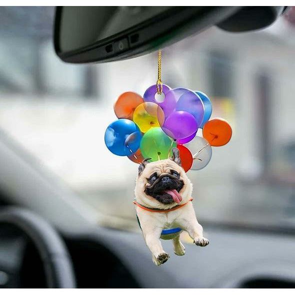 Dog Car Ornament