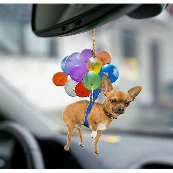 Dog Car Ornament