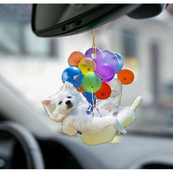 Dog Car Ornament