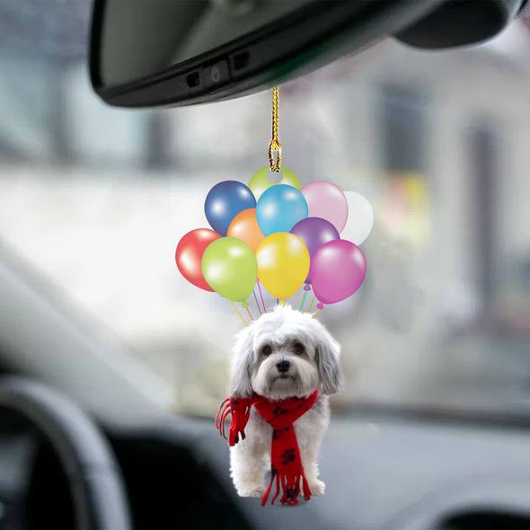 Dog Car Ornament