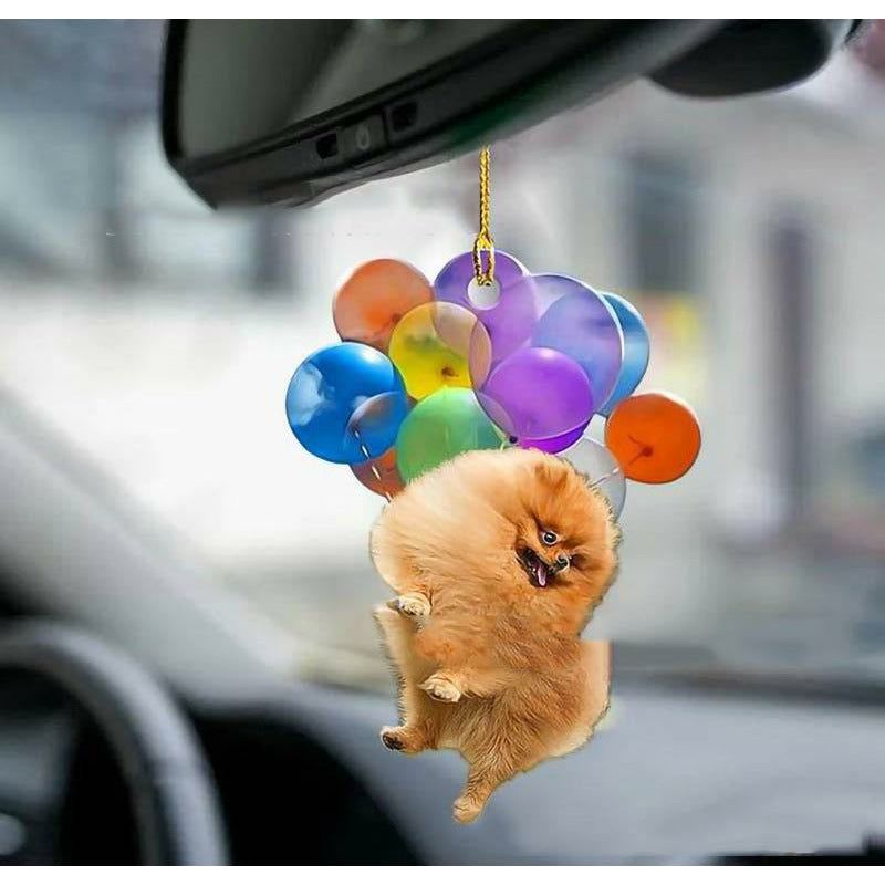 Dog Car Ornament