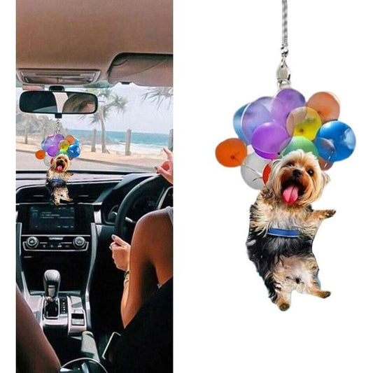 Dog Car Ornament