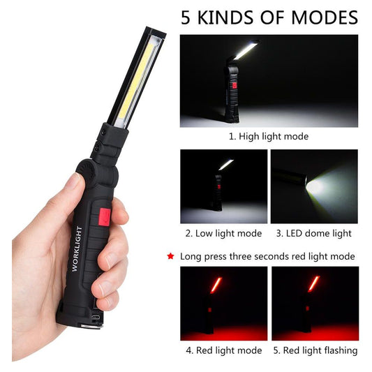 Cob Led Flashlight