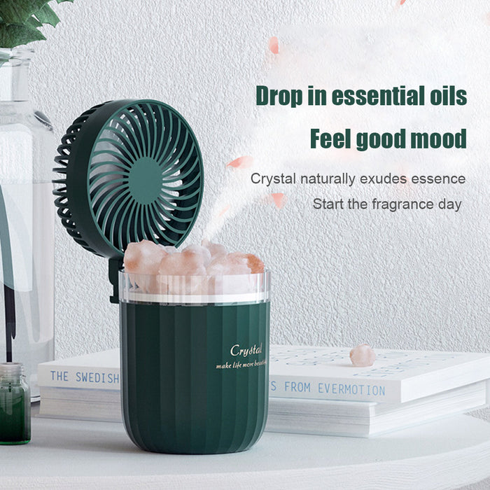 Portable Crystal Aromatheraphy Humidifier