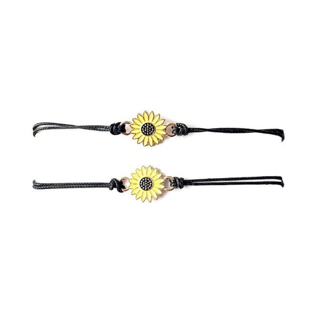 Sunflower Charm Bracelet