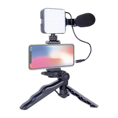 Vlogging Kit Phone Tripod (3 In 1)