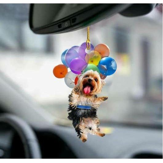 Dog Car Ornament