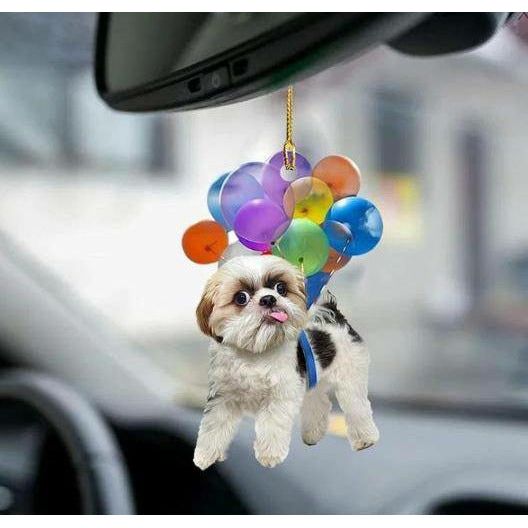 Dog Car Ornament