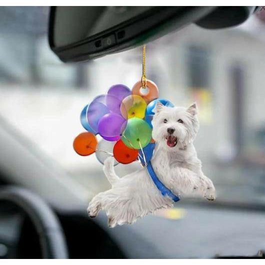 Dog Car Ornament