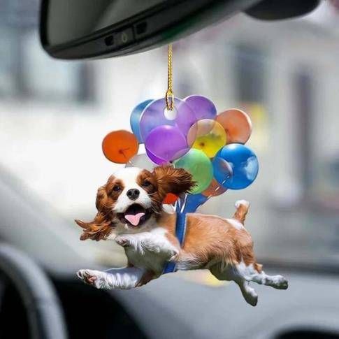 Dog Car Ornament